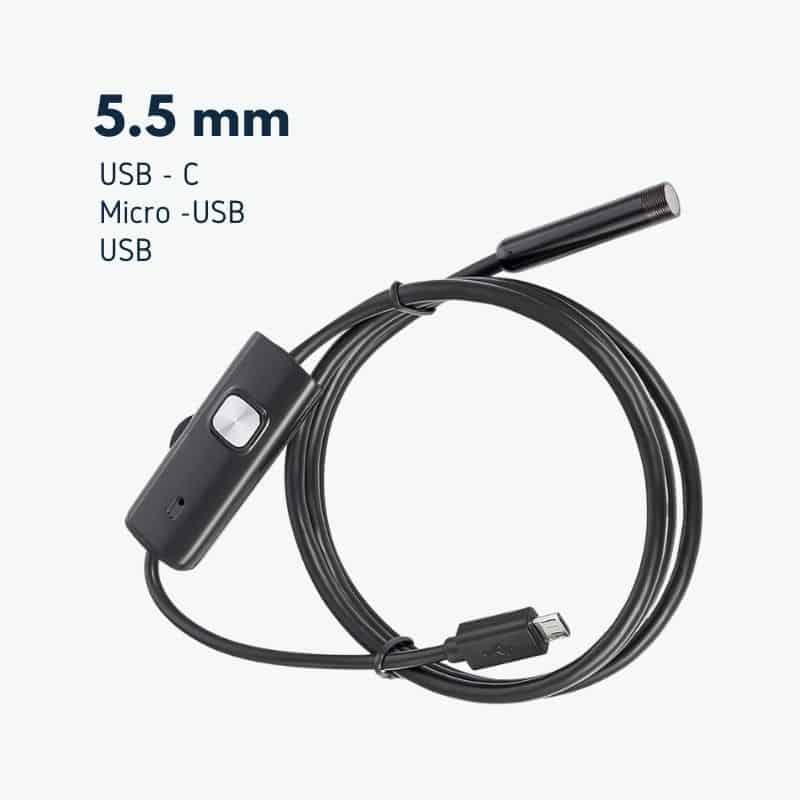 camara usb 5.5mm